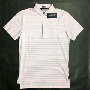 Polo Ralph Lauren Pink Blue Stripe S Shirt
